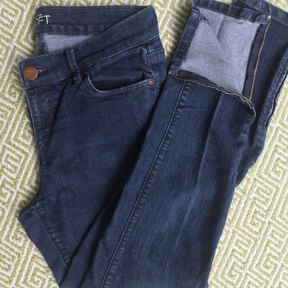 LOFT W27/Size 4 Modern Skinny Angle Jeggings